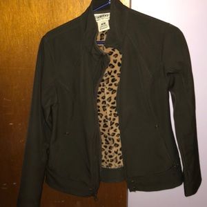 Brown Ariat soft shell jacket. Fleece lined-Medium